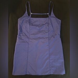 $200 Free People Mini Dress Spectrum Blue Medium NWT